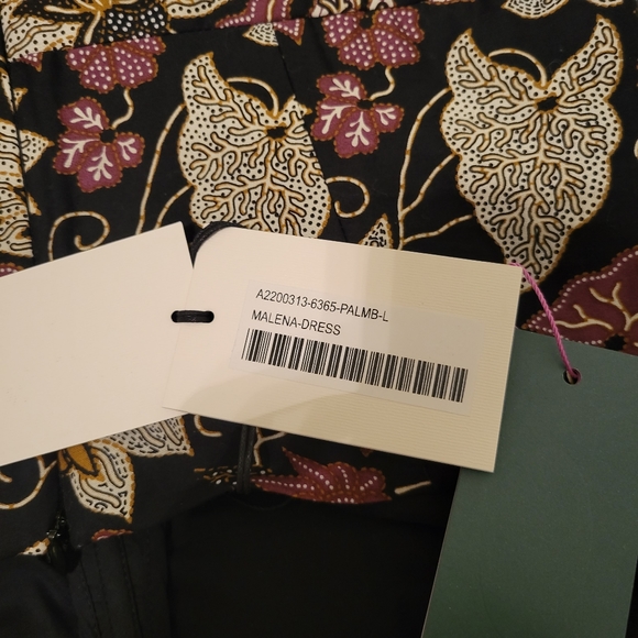 ALEXIS NEW Malena Printed Boho Cotton Strapless Minidress Size L - Picture 11 of 12